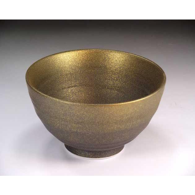 有田焼 陶芸家 藤井錦彩作 窯変金彩茶碗A : 有田焼 藤井錦彩窯 - 通販