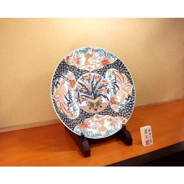 花鳥絵の大皿⭐︎古い伊万里焼 色絵古伊万里花鳥の図大皿 色絵花鳥図大皿 文化遺産オンライン
