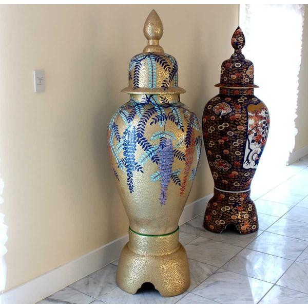 美術品　アンティーク　壺 ツボ 陶器 陶芸 和製 食器 染付焼き 美術品 アンティーク 壺 ツボ 陶器 陶芸 和製 食器 染付焼き