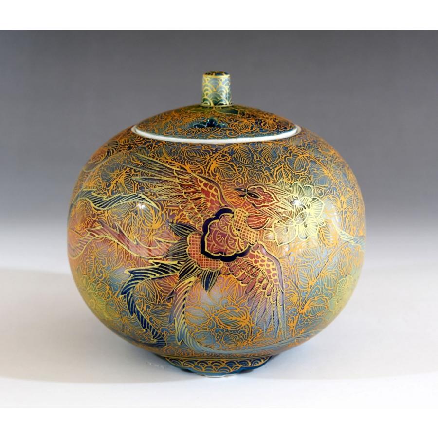 有田焼   曲水造 しだれ藤　香炉 有田焼 曲水陶器 三足香炉 帯唐草 - メルカリ