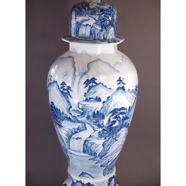 特大壺　飾リ壺　裝飾品　工芸品　花瓶