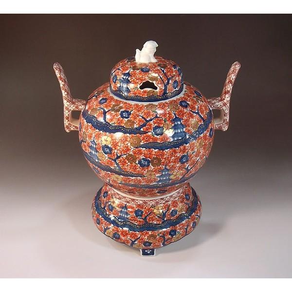 有田焼 香炉 Japanese antique incense burner 有田焼 香炉 Japanese