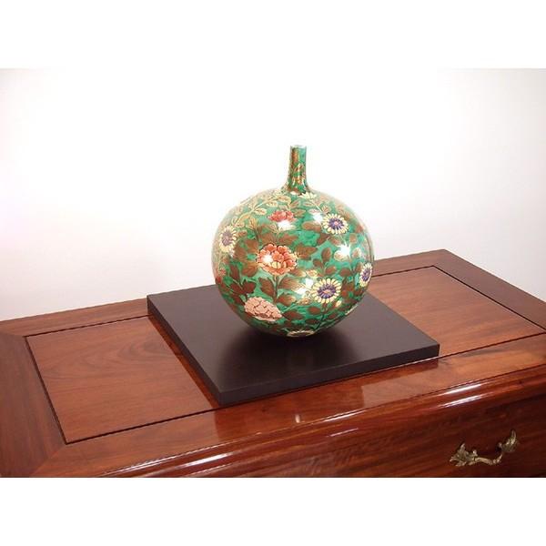 有田焼 染錦金彩菊牡丹絵花瓶｜陶芸作家 藤井錦彩 作 : 有田焼 藤井錦
