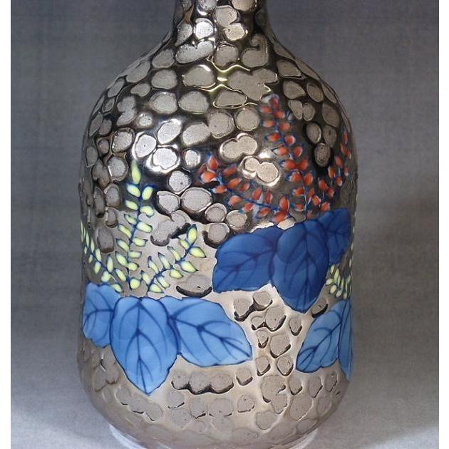 昭和レトロ　オルゴール付陶器製小物入れ　思い出の唱歌　原画　藤井厚志　12個 有田焼やきもの市場 | 有田焼 紫彩桜絵 小花瓶 藤井錦彩 作 | 美術品