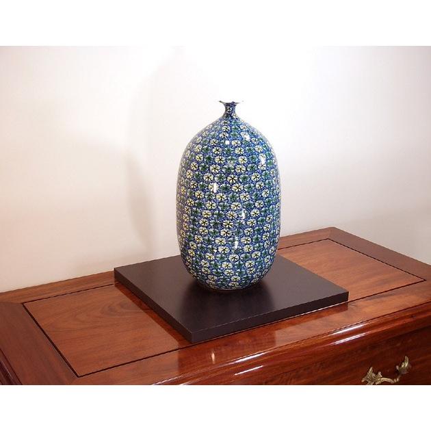 色鍋島様式小花文様花瓶｜有田焼 陶芸作家 藤井錦彩作 : 有田焼 藤井錦