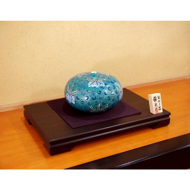 色鍋島様式唐草桐絵花瓶｜有田焼 陶芸作家 藤井錦彩作 : 有田焼 藤井錦