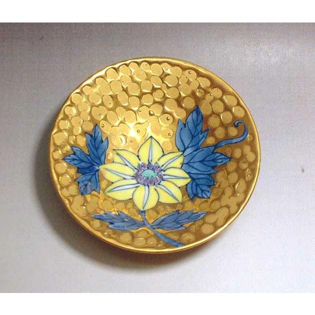 染錦黄金鉄線花絵盃｜有田焼 陶芸家 藤井錦彩 作 : 有田焼 藤井錦彩窯