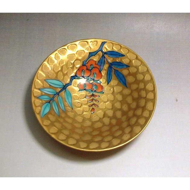 ￼黄金藤絵　　藤井錦￼彩作品 有田焼 染錦黄金藤絵徳利｜陶芸家 藤井錦彩 作 : 有田焼 藤井錦彩窯