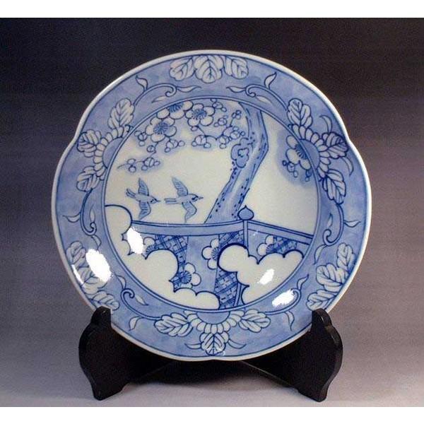 有田焼  古染付花鳥図器｜陶芸家　藤井錦彩作_3