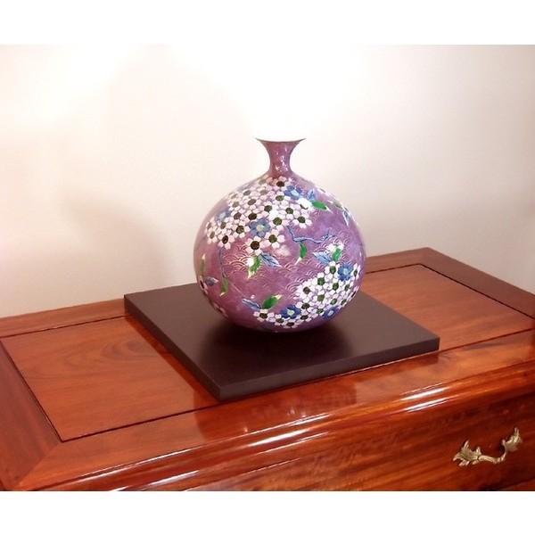 2886 香蘭社　鶴絵　青海波　花瓶　金彩 2886 香蘭社 鶴絵 青海波 花瓶 金彩
