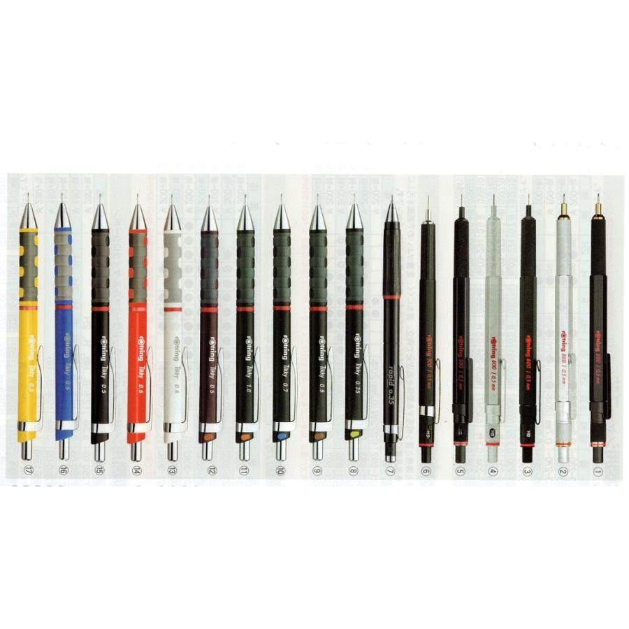 シャープぺン0．5mm ロットリング800番 ブラック（納期10日間 定価