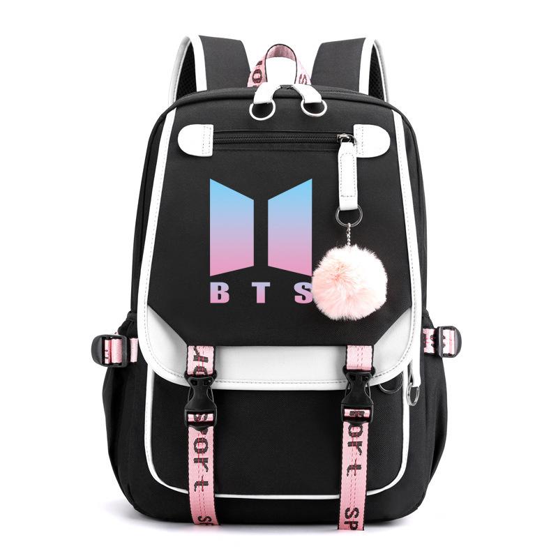 新品 BTS(防弾少年団) 日常用/韓流グッズ デイパック 通勤 通学 