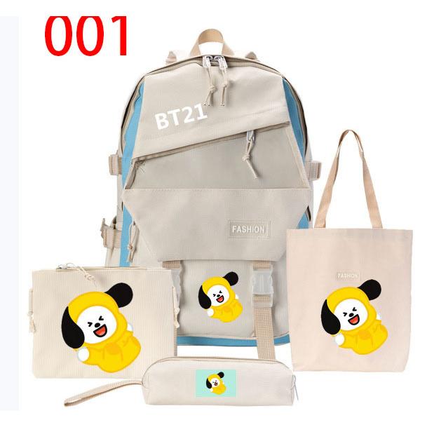 新品 BTS(防弾少年団) 日常用/韓流グッズ デイパック 通勤 通学