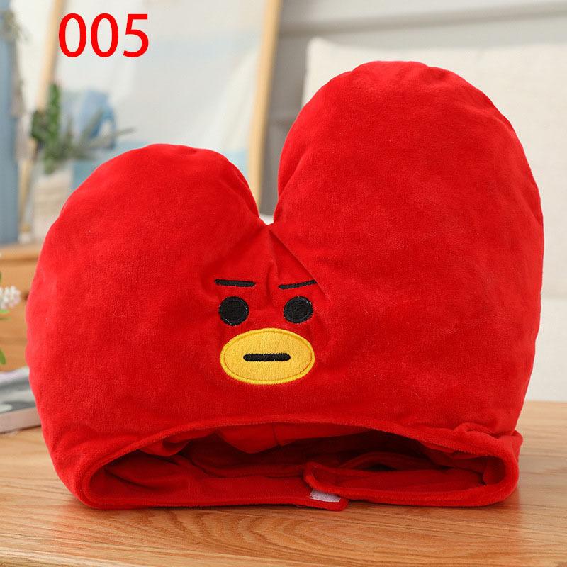 BTS(防弾少年団) bts帽子 bt21帽子ヘッドギアぬいぐるみ帽子 子供