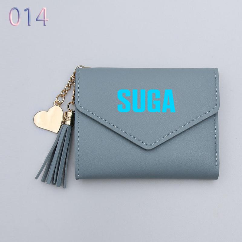 BTS(防弾少年団) LOVE YOURSELF小銭入れ ミニ財布 小さい財布 PU