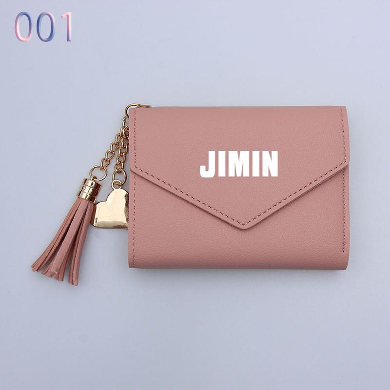 BTS(防弾少年団) LOVE YOURSELF小銭入れ ミニ財布 小さい財布 PU