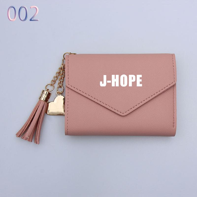 BTS お財布 BTS(防弾少年団) LOVE YOURSELF小銭入れ ミニ財布 小さい財布 PU