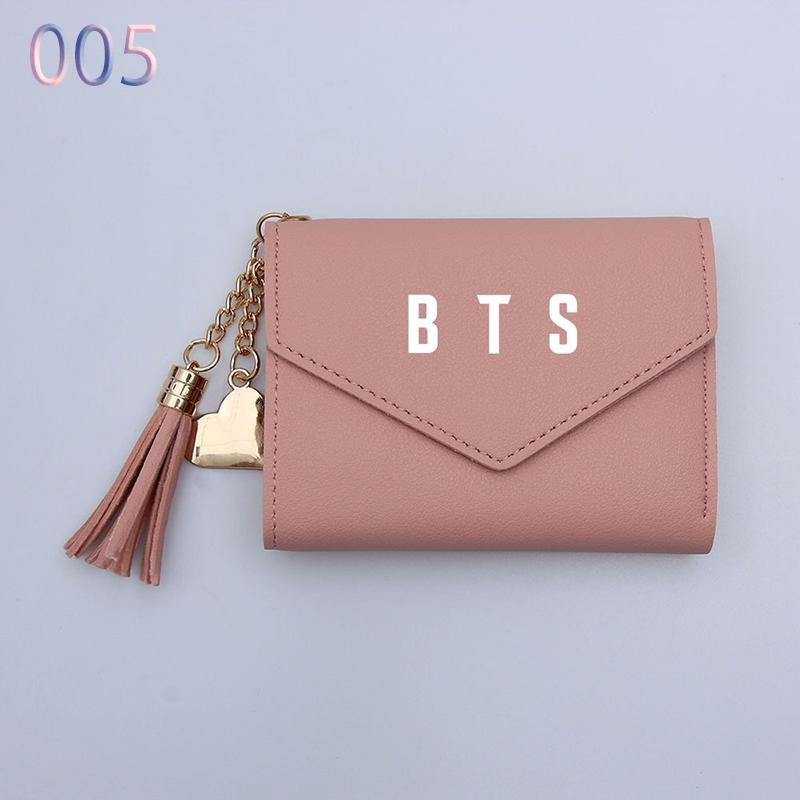 BTS(防弾少年団) LOVE YOURSELF小銭入れ ミニ財布 小さい財布 PU
