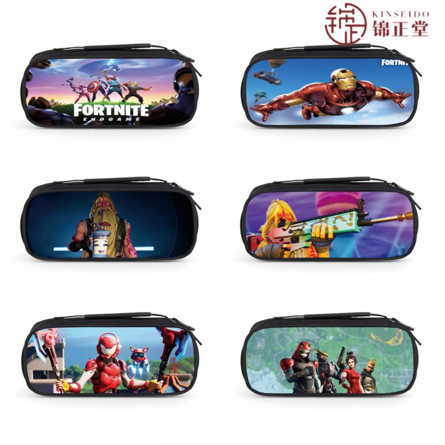 Fortnite グッズ 筆箱 ペンケース 鉛筆 サック 文具 収納 化粧 ポーチ 