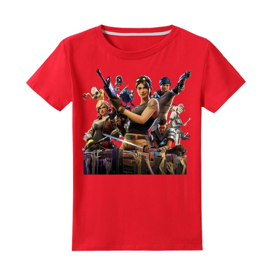 Tシャツ FORTNITE フォートナイト ティーシャツ 半袖 黒 ブラック ゲーム ロゴ 子供 男女兼用コスチューム アニメ 通気吸汗 13色｜kinseido2020｜03