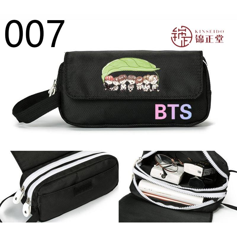 BTS グッズ ペンケース 文房具 大容量 軽量 ギフト 筆箱 化粧