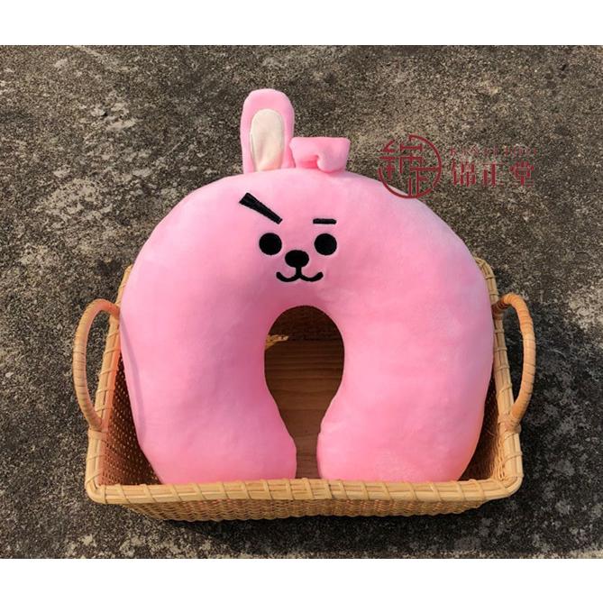 BT21 グッズ ネックピローU型首枕 防弾少年団 ぬいぐるみ 韓国 ネック
