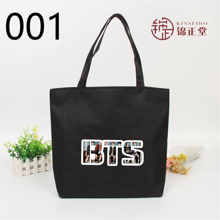 BTS(防弾少年団) 日常用/韓流グッズ LOVE YOURSELF 応援 トートバッグ