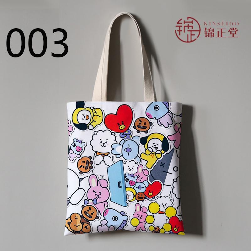 BTS(防弾少年団) 日常用/韓流グッズ LOVE YOURSELF BT21応援 トート