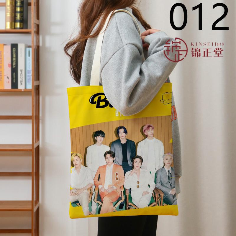 BTS(防弾少年団) 日常用/韓流グッズ LOVE YOURSELF 応援 トートバッグ