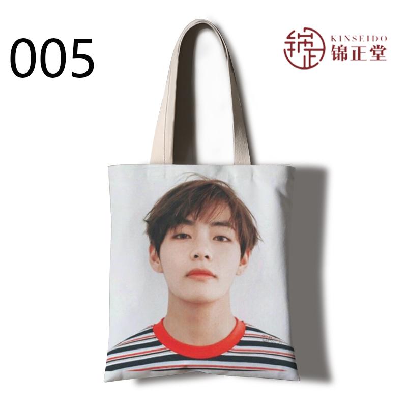 BTS(防弾少年団) 日常用/韓流グッズ LOVE YOURSELF 応援 トートバッグ