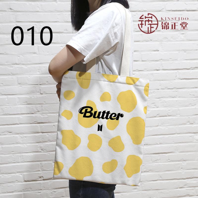 BTS(防弾少年団) 日常用/韓流グッズ LOVE YOURSELF 応援 トートバッグ