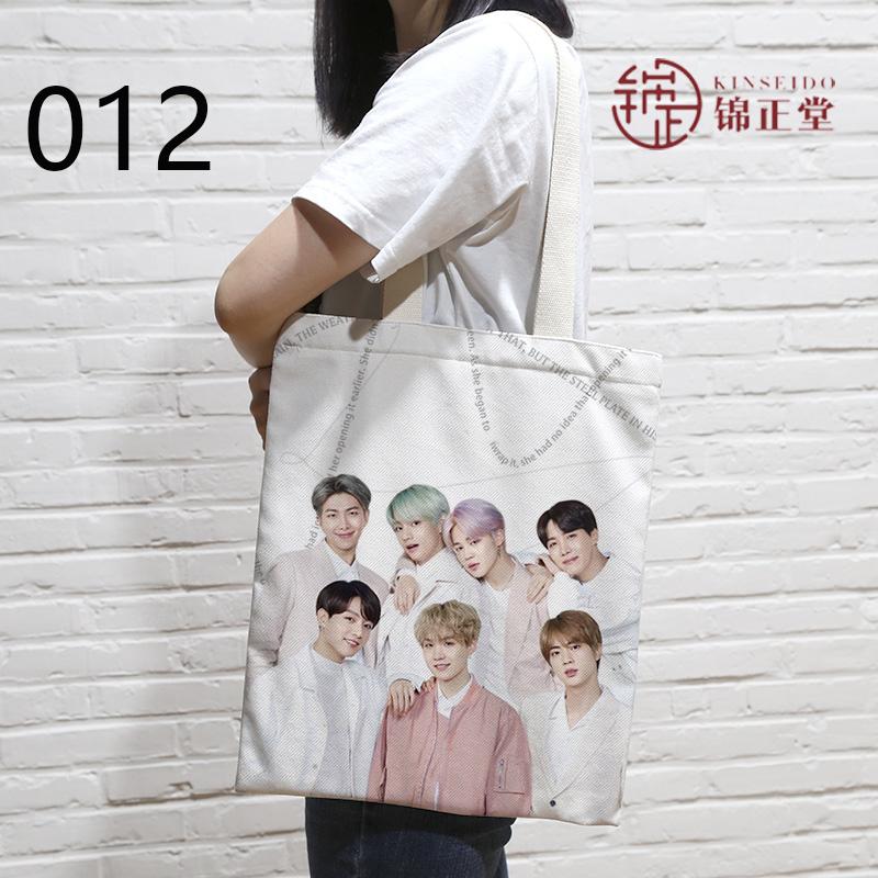 BTS(防弾少年団) 日常用/韓流グッズ LOVE YOURSELF 応援 トートバッグ