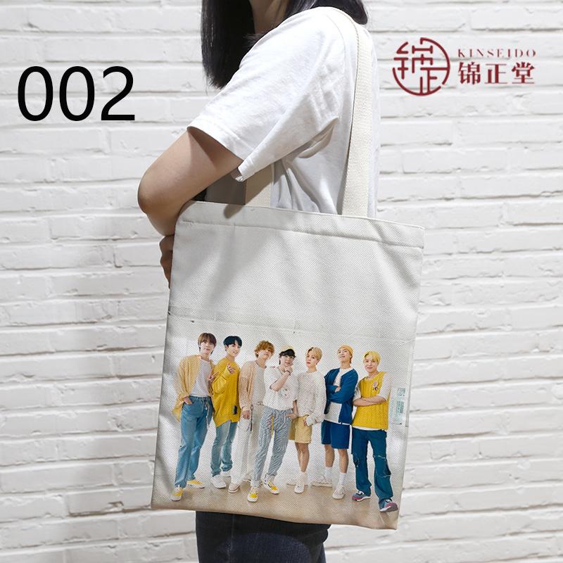 BTS(防弾少年団) 日常用/韓流グッズ LOVE YOURSELF 応援 トートバッグ