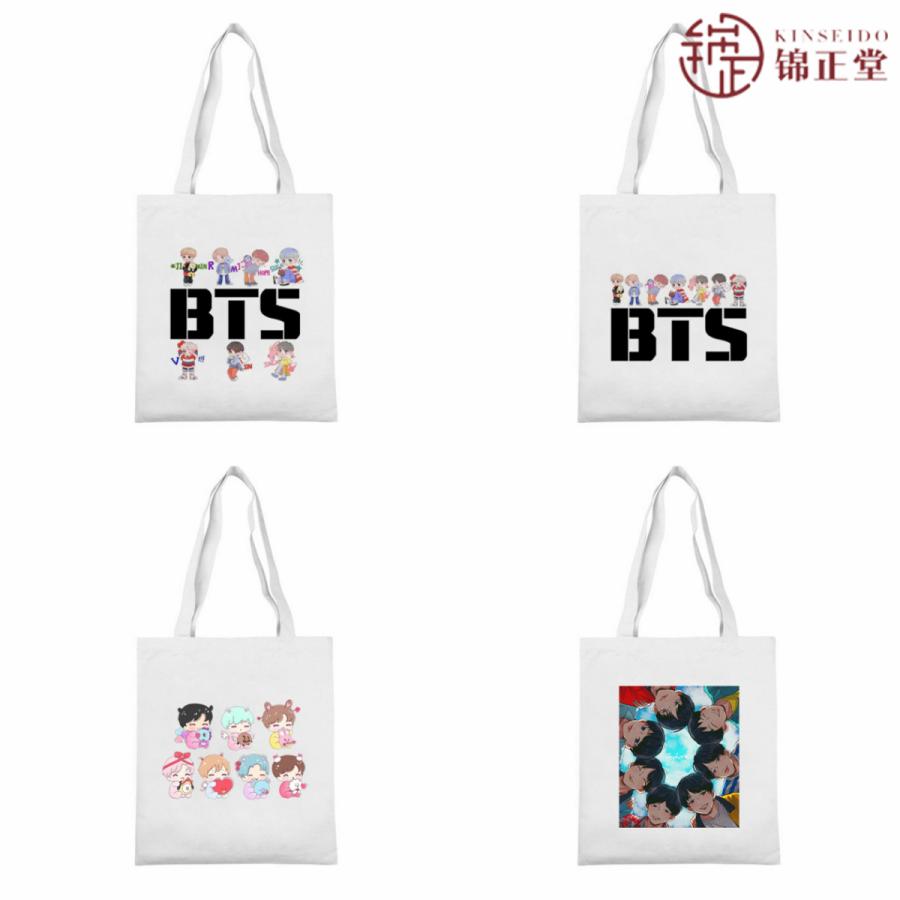 BTS(防弾少年団) 日常用/韓流グッズ LOVE YOURSELF 応援 トートバッグ