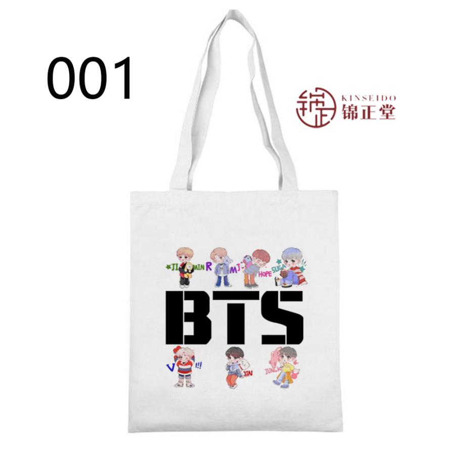 BTS(防弾少年団) 日常用/韓流グッズ LOVE YOURSELF 応援 トートバッグ
