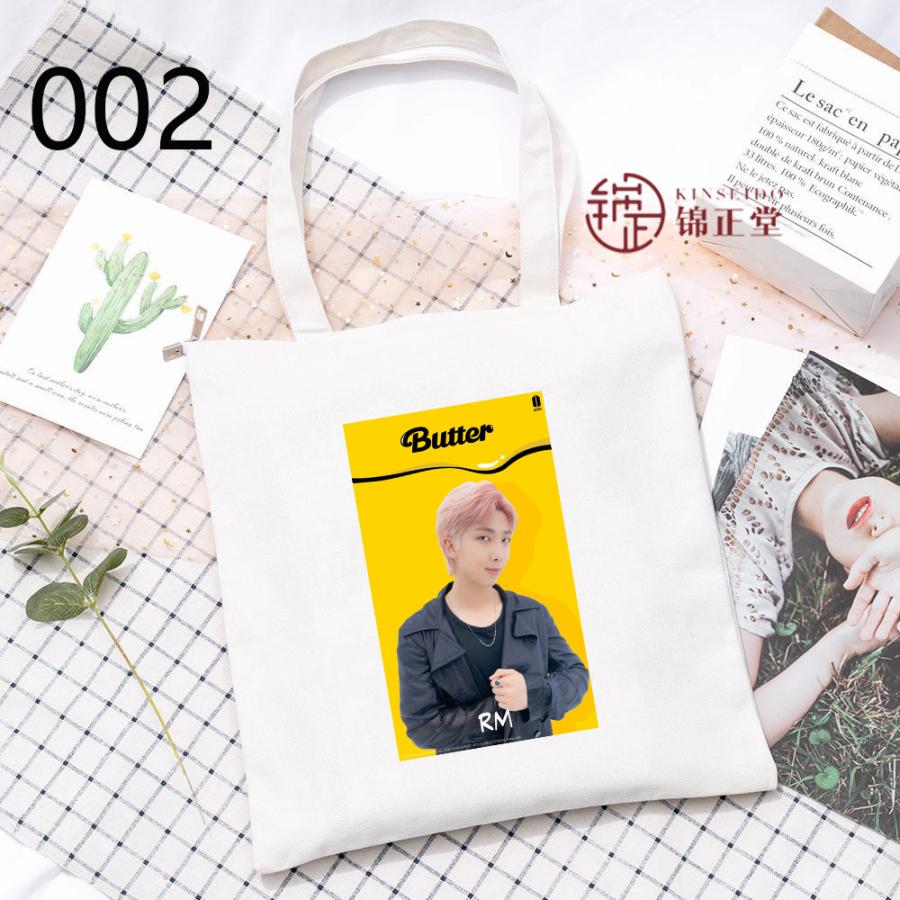 BTS(防弾少年団) 日常用/韓流グッズ LOVE YOURSELF 応援 トートバッグ