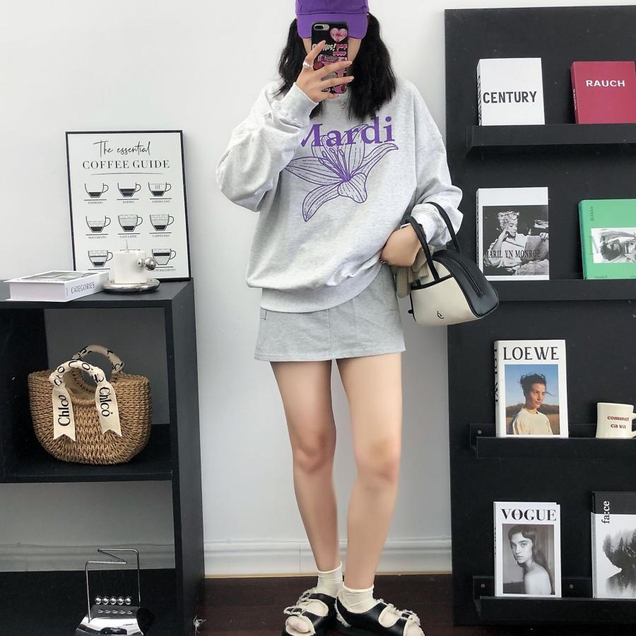 Mardi Mercredi マルディメクルディ パーカー SWEATSHIRT Mardi Mercredi マルディメクルディ パーカー SWEATSHIRT
