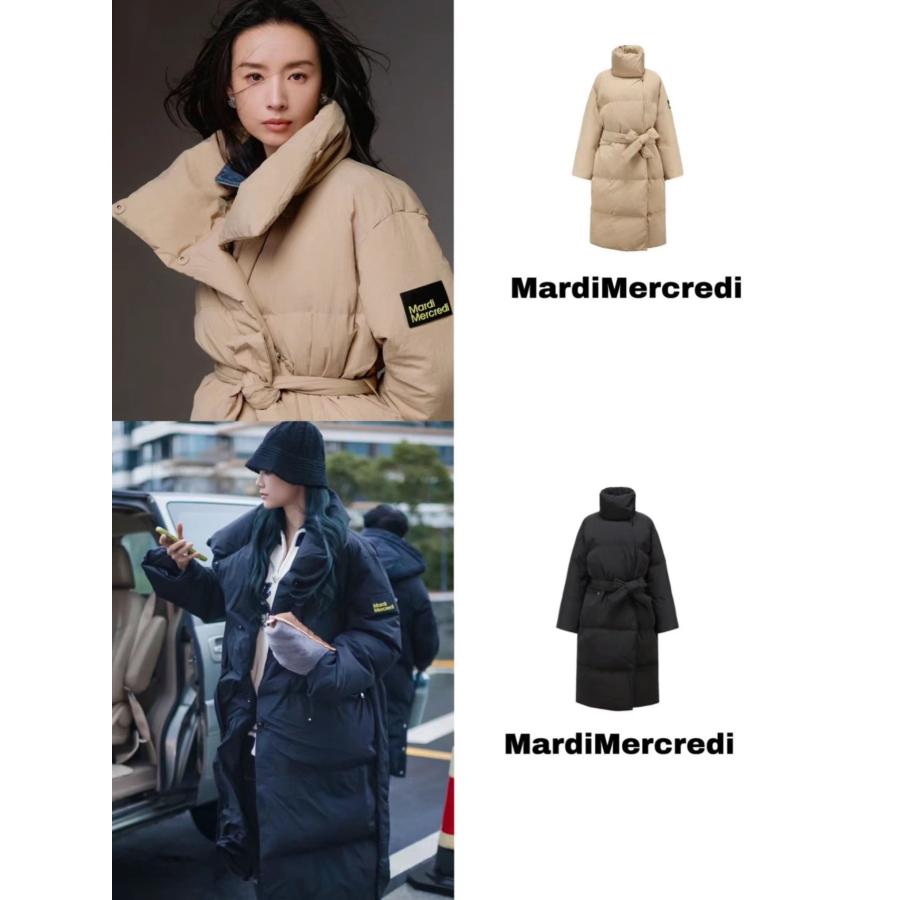 Mardi Mercredi ロングダウンコート ダウンジャケット 通勤 防寒 Mardi Mercredi ロングダウンコート ダウンジャケット 通勤 防寒