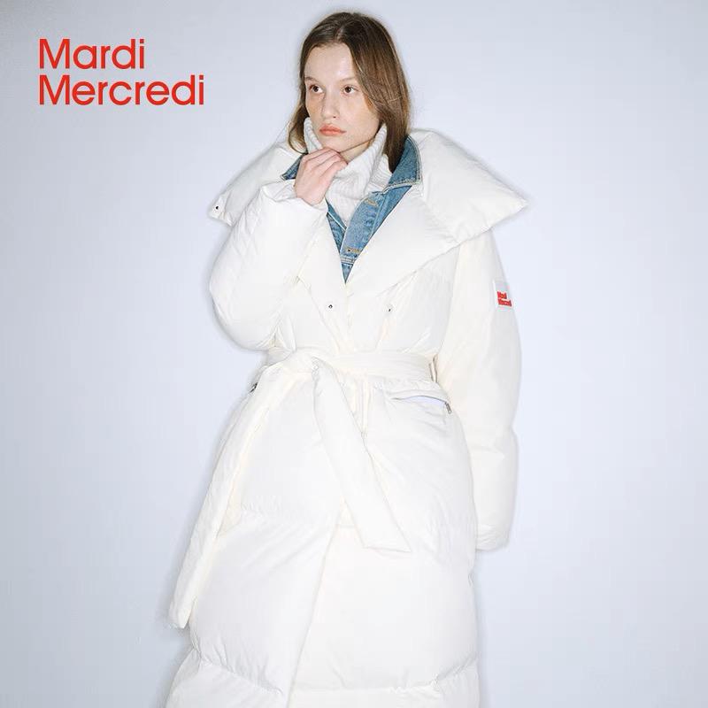 Mardi Mercredi ロングダウンコート ダウンジャケット 通勤 防寒 Mardi Mercredi ロングダウンコート ダウンジャケット 通勤 防寒