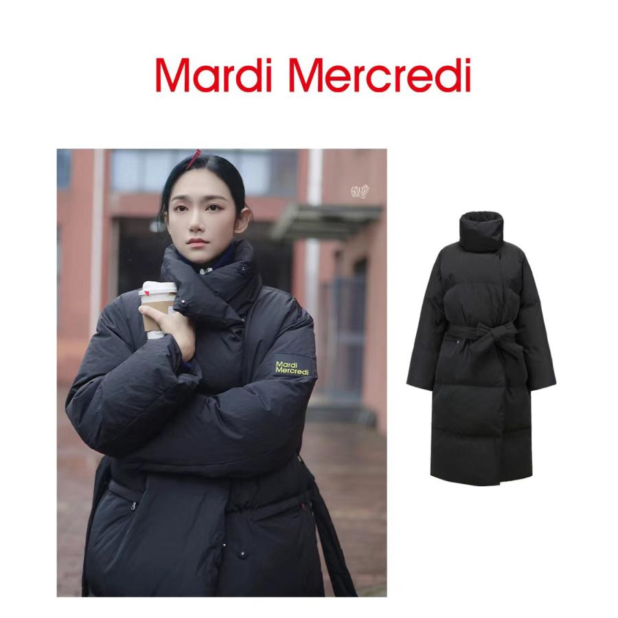 Mardi Mercredi ロングダウンコート ダウンジャケット 通勤 防寒 Mardi Mercredi ロングダウンコート ダウンジャケット 通勤 防寒
