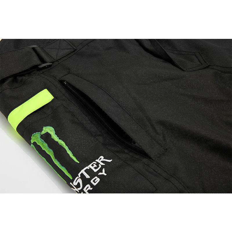 モンスター エナジー バイクパンツ メッシュ プロテクター装備