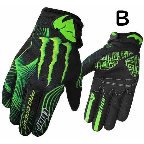 モンスター エナジー バイクグローブ 手袋 バイク用 自転車 春 夏 秋 4