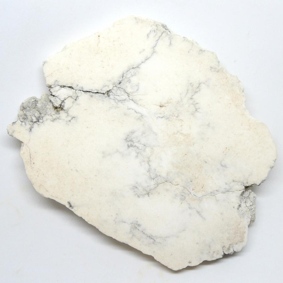 本物 ハウライト 同ロット鑑別済 ハウ石 標本 原石スライスカット ティックキャニオン産 アメリカ産の画像