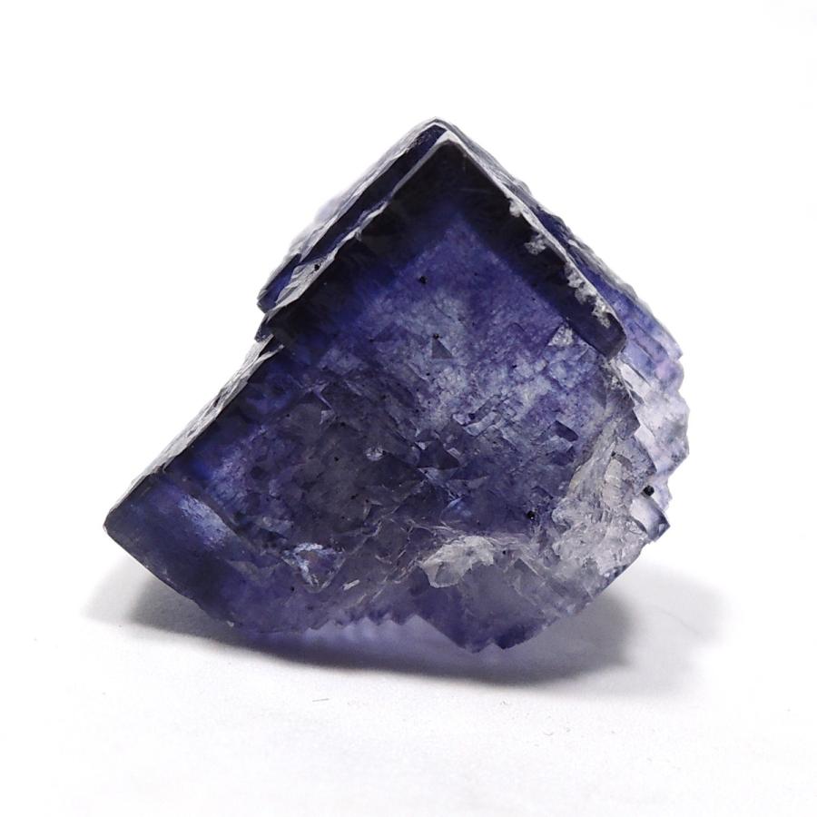 ゴードンズビル鉱山産 ブルーフローライト 原石 蛍石 パープルフロー