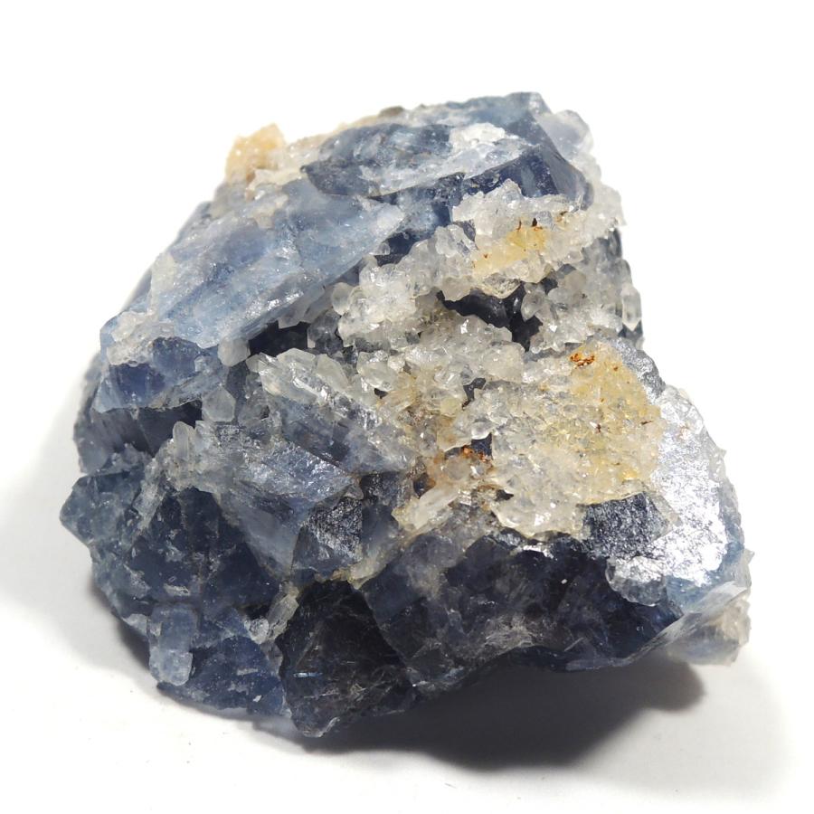 ブルーフローライト 原石 蛍石 ドイツ産 ブランデンベルク鉱山産