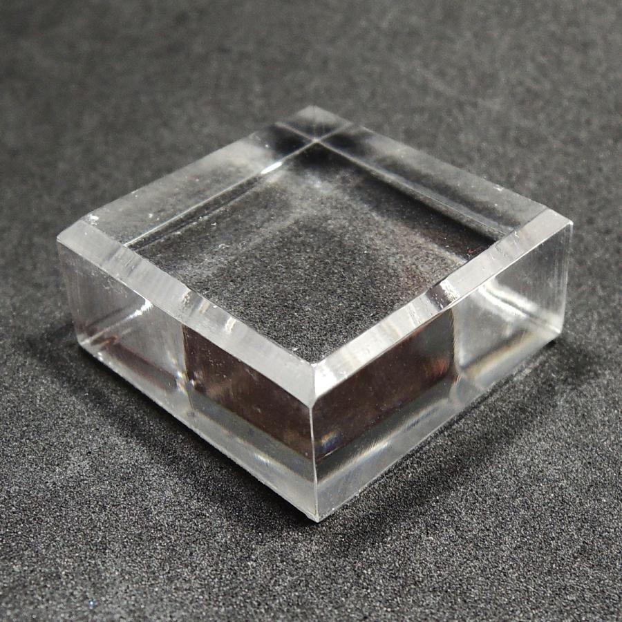 アクリルベース 約3cm 面取り スクエア アクリルブロック アクリルベース 約3cm 面取り スクエア アクリルブロック