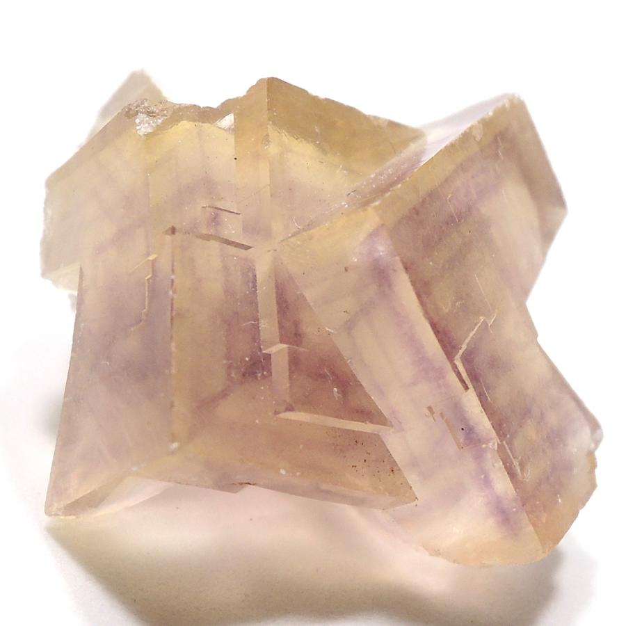 イエローフローライト 2023 Newfound 原石 フローライト パープル