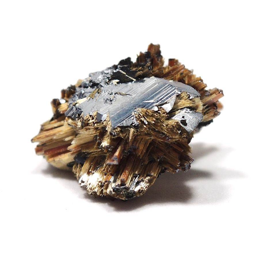 【ブラジル産】ルチルオンヘマタイト 太陽ルチル 原石 ルチルオンヘマタイト スタールチル 放射ルチル