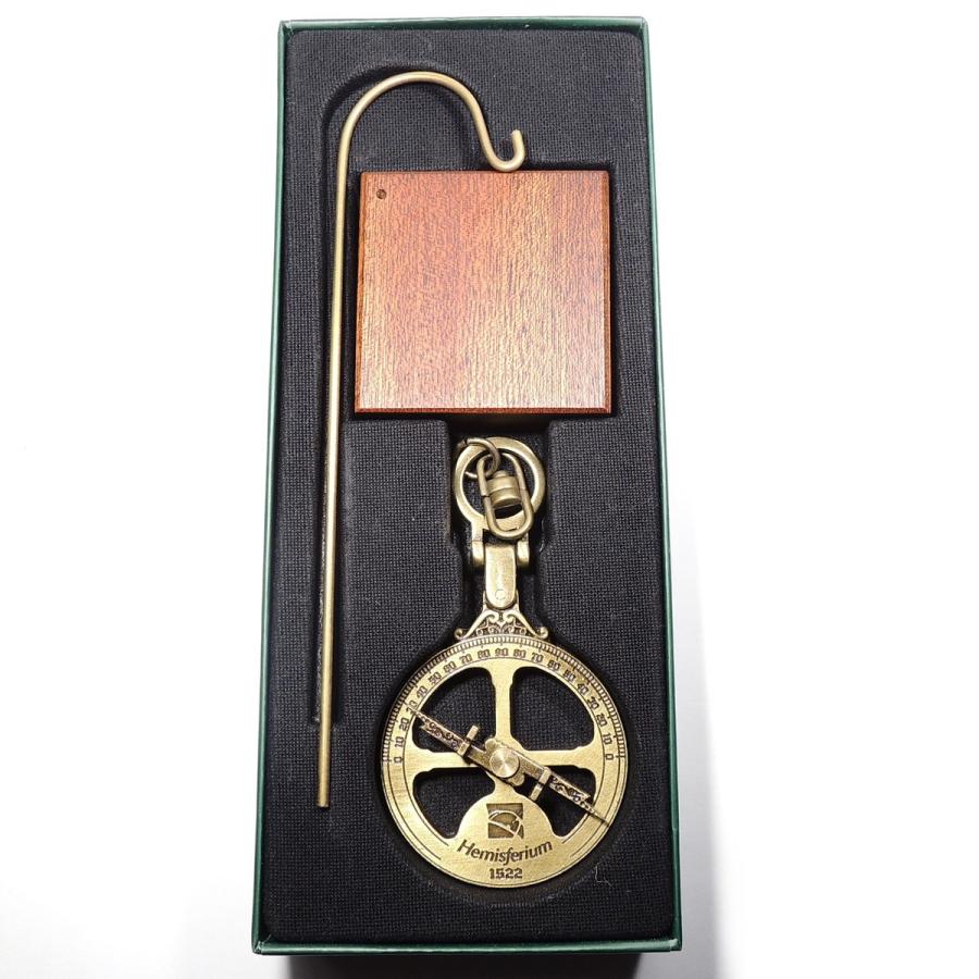 ミニチュア航海用アストロラーベ 真鍮製 アストロラビオ : 鉱物