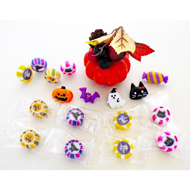 ハンドメイド♡♡ハロウィンにも♡♡キャンディツイン ブラックパープル ハンドメイド♡♡ハロウィンにも♡♡キャンディツイン ブラック